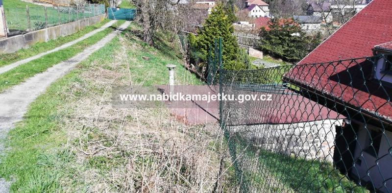 Pozemek p. č. 521 o velikosti 162 m2, k. ú. Vaňov, obec Ústí nad Labem