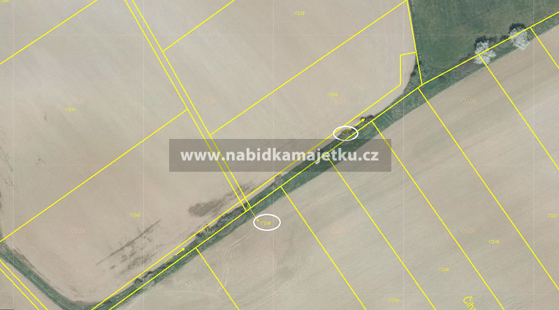 Prádlo - pozemky p. č. 172/27 a p. č. 172/28