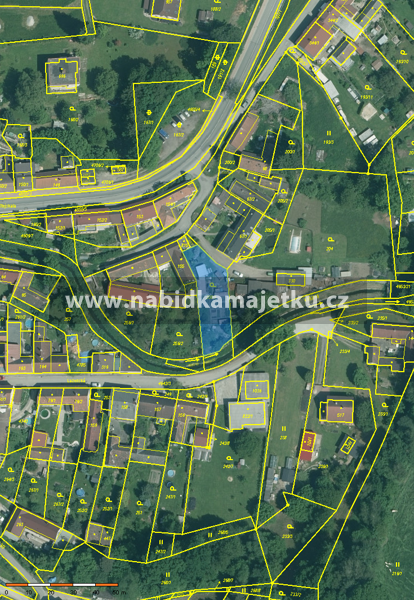 Prodej podílu id. 2/9 pozemku p. č. 208/1 v k. ú. Ledenice