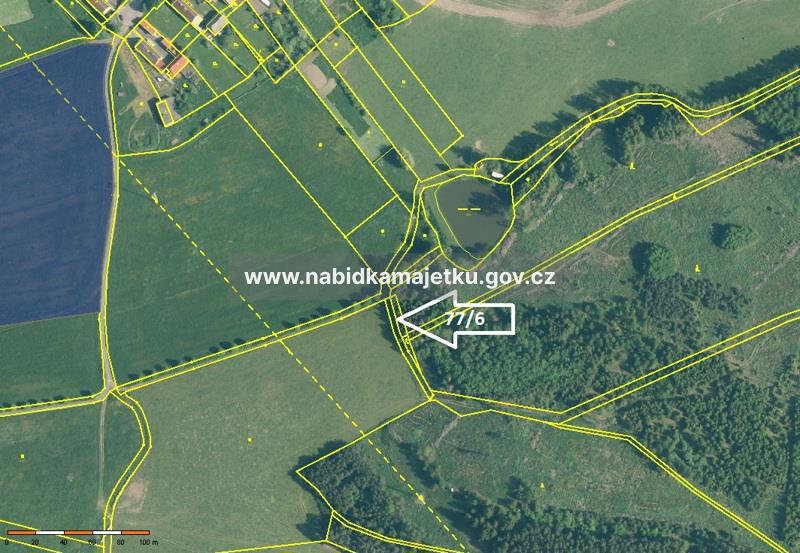 Krásné Údolí u Černošína - pozemky parc.č. 77/6, 343, lesní pozemky, PUPFL -  (kopie 1-16.02.2026 08:48)
