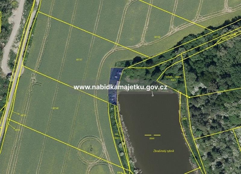 Zbrašín 506/7 (podíl 1/4) - 378 m2