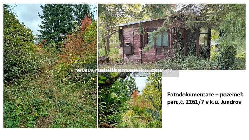 Vyhlášení elektronické aukce na prodej pozemku parc.č. 2261/7, k.ú. Jundrov