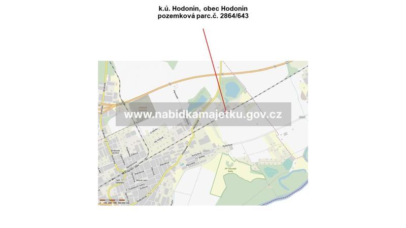 Hodonín, p.p.č. 2864/643