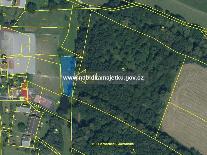 Pozemek pozemková parcela č. 1164/1 k.ú.