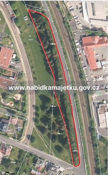pozemek parcelní číslo 229/2 v katastrálním území Úšovice