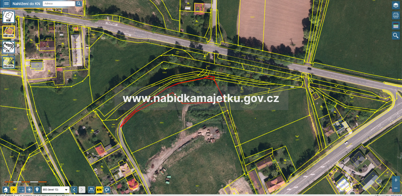 SPOLUVLASTNICKÝ PODÍL ID. 1/5 NA POZEMCÍCH P.Č. 519/6, 546/1, K.Ú.PETŘVALD U KARVINÉ, OBEC PETŘVALD