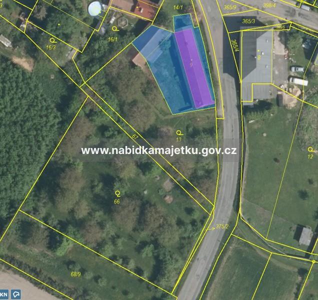 Radhošť - stavba čp. 3 na st.p.č. 9 a další pozemky