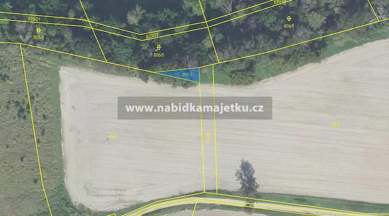 Předměřice nad Jizerou - id. spoluvl. podíl ve výši 1/3 pozemku pozemková parcela č. 801/3