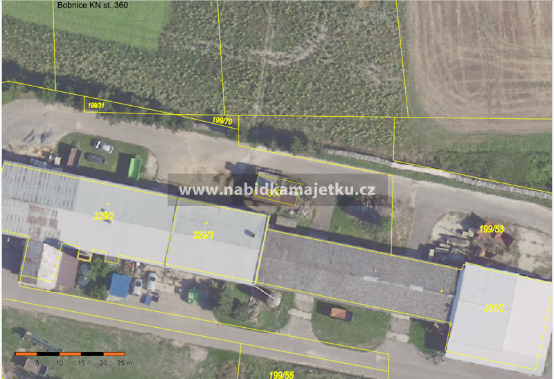 Jiná stavba na pozemku p. č. st. 360 v k.ú. Bobnice