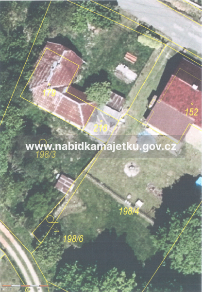 Zemědělská stavba bez čp/če na pozemku p. č. st. 216 v k.ú. Podlesí nad Odrou