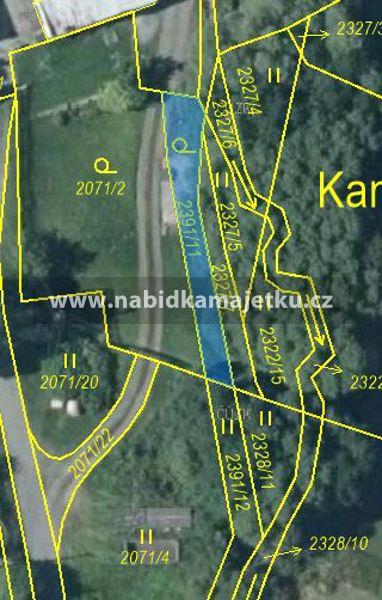 K.Ú. Trhová Kamenice p.p.č. 2391/11