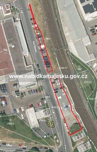 pozemky parcelní číslo 2164/23 a parcelní číslo 2164/24, vše v katastrálním území Bubeneč